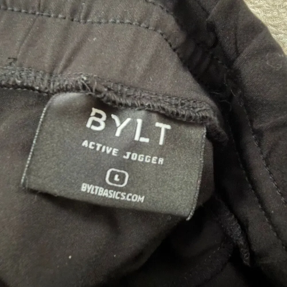 Men’s BYLT Black Jogger Pants